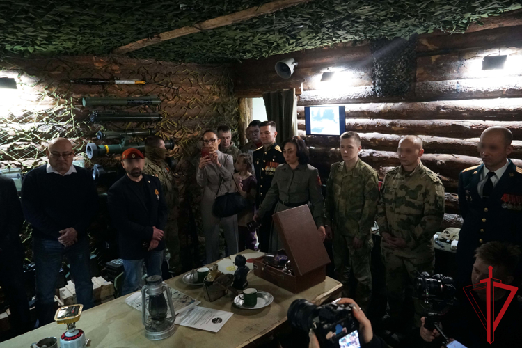 При участии военнослужащих архангельской Росгвардии открыли музейную экспозицию об СВО