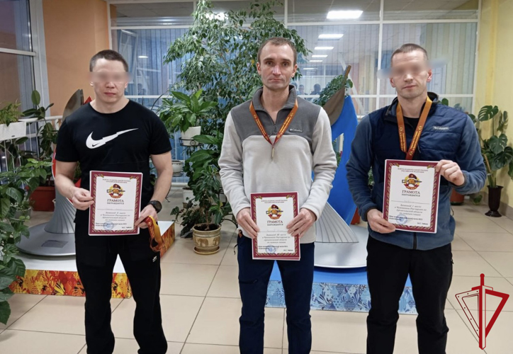 В Архангельске состоялись соревнования среди областных подразделений Росгвардии по зимним видам спорта