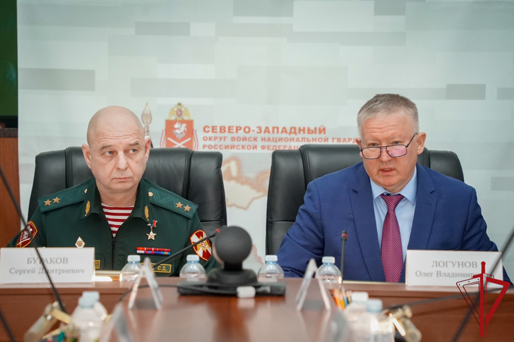 Начальник тероргана и командир архангельского отряда спецназа приняли участие в заседании оперативного штаба Северо-Западного округа Росгвардии