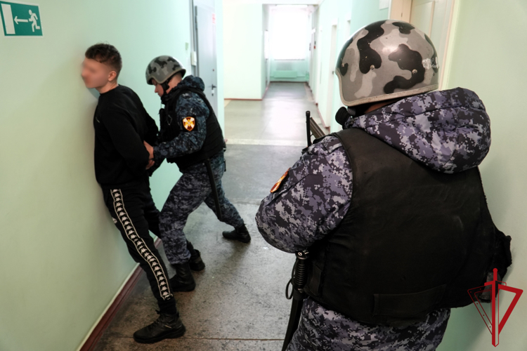 В Архангельской области определили лучшую группу задержания вневедомственной охраны Росгвардии