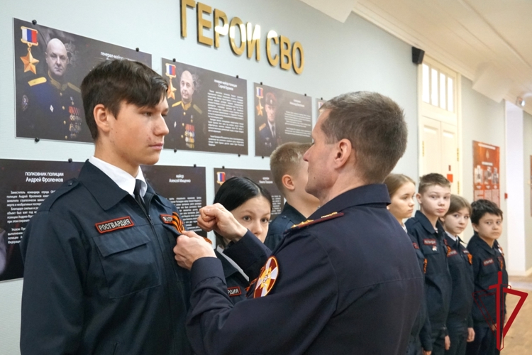 Росгвардейцы Архангельской области присоединились ко всероссийской акции «Георгиевская ленточка»