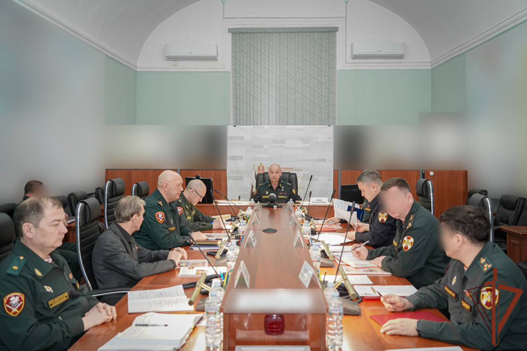 Врио начальника управления по Архангельской области принял участие в заседании Военного совета СЗО Росгвардии