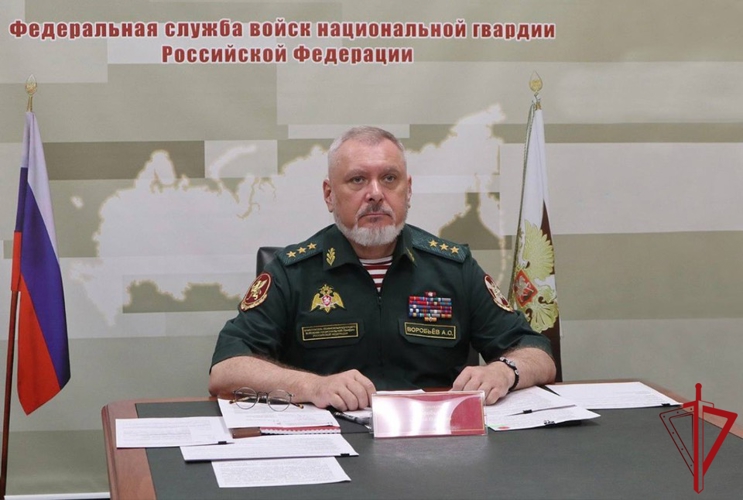 Начальник Управления Росгвардии по Архангельской области принял участие в заседании Военного совета Северо-Западного округа Росгвардии