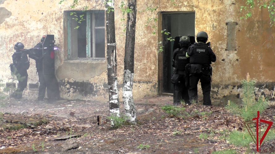 Управление Росгвардии по Архангельской области приняло участие в антитеррористическом учении