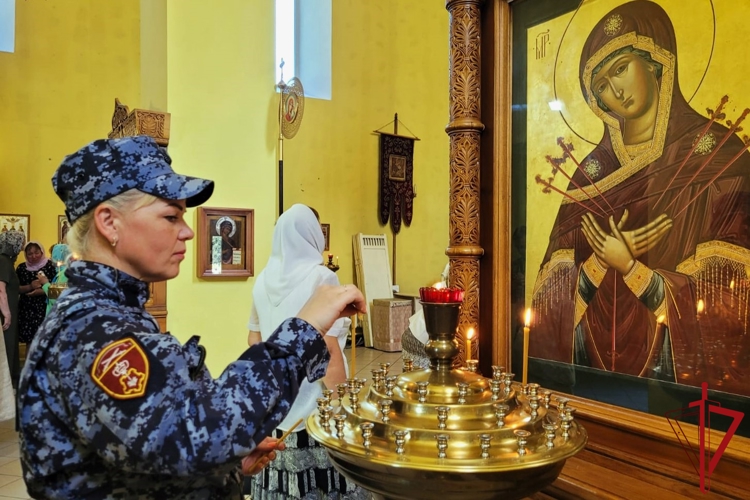 Росгвардейцы Архангельской области отметили День Крещения Руси