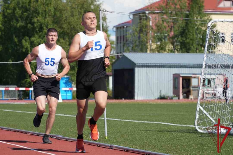 Команда Росгвардии заняла второе место на проходившем в Архангельске чемпионате «Динамо» по легкой атлетике