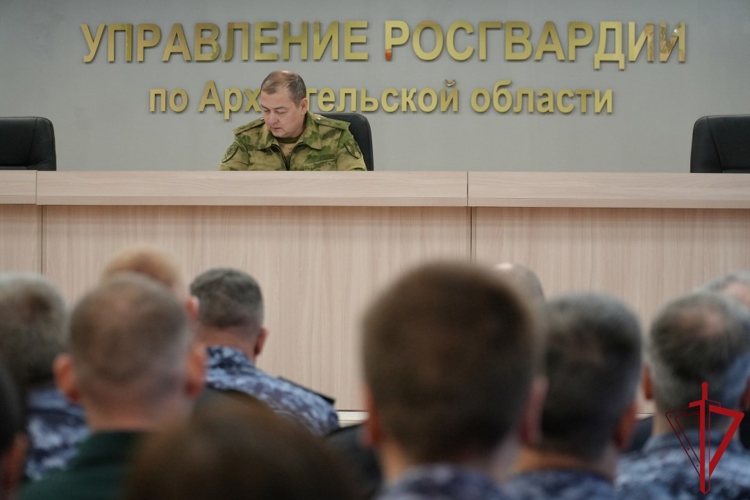 В Архангельской области подразделения Росгвардии успешно сдали итоговую проверку за год