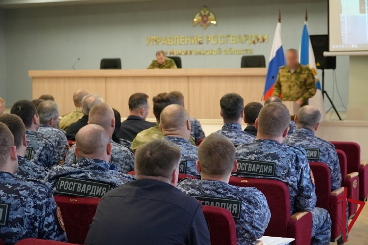 В Архангельской области подразделения Росгвардии успешно сдали итоговую проверку за год