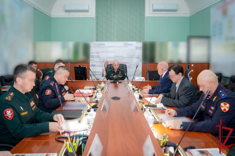 В Санкт-Петербурге состоялось заседание Военного совета Северо-Западного округа Росгвардии