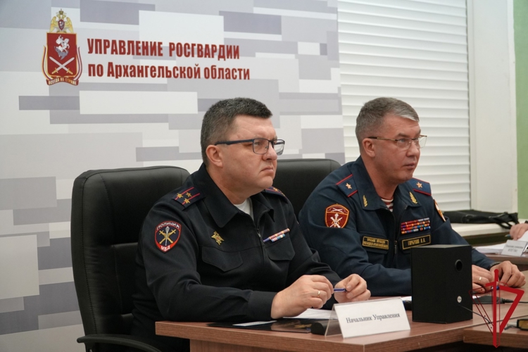 Начальник тероргана и командир архангельского спецназа приняли участие в заседании оперативного штаба СЗО Росгвардии