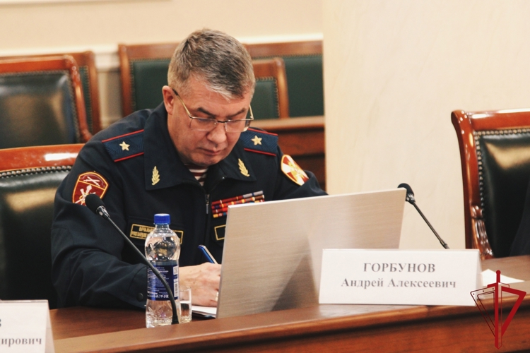 Генерал-майор полиции Андрей Горбунов принял участие в обсуждении вопросов предупреждения и ликвидации ЧС