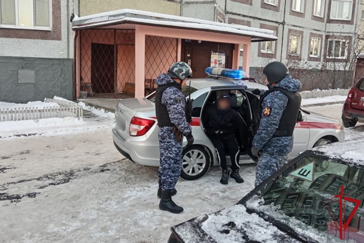 В Архангельске сотрудники Росгвардии задержали мужчину, напавшего с кинжалом на экипаж скорой помощи