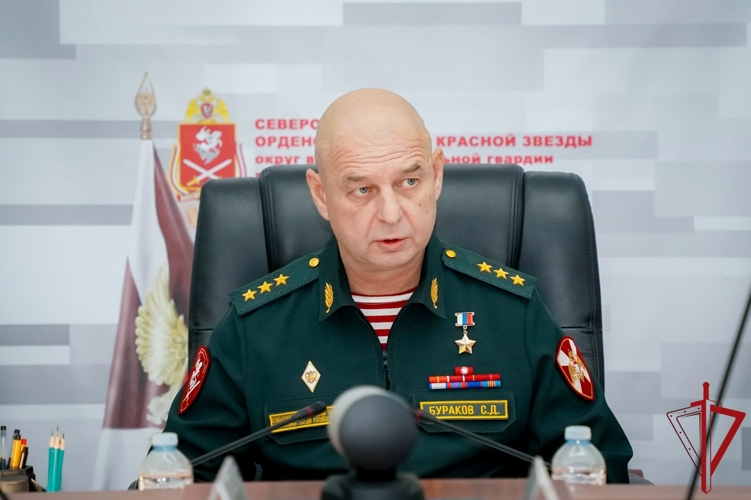 Начальник управления по Архангельской области и командир отряда «Ратник» приняли участие в Военном совете Северо-Западного округа Росгвардии