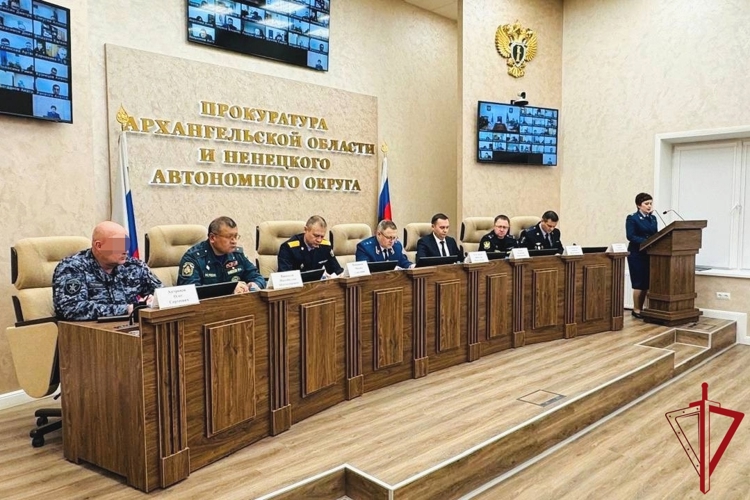 Офицер Управления Росгвардии по Архангельской области принял участие в координационном совещании