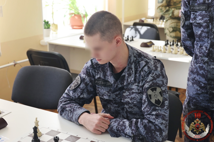 Архангельские росгвардейцы приняли участие в чемпионате Северо-Западного округа по шахматам