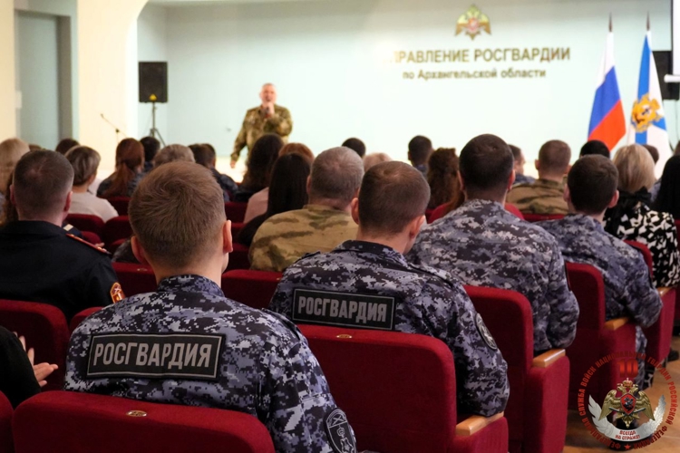 В Управлении Росгвардии по Архангельской области состоялся концерт к 10-летию Росгвардии