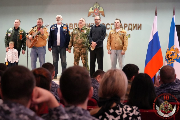 В Управлении Росгвардии по Архангельской области состоялся концерт к 10-летию Росгвардии