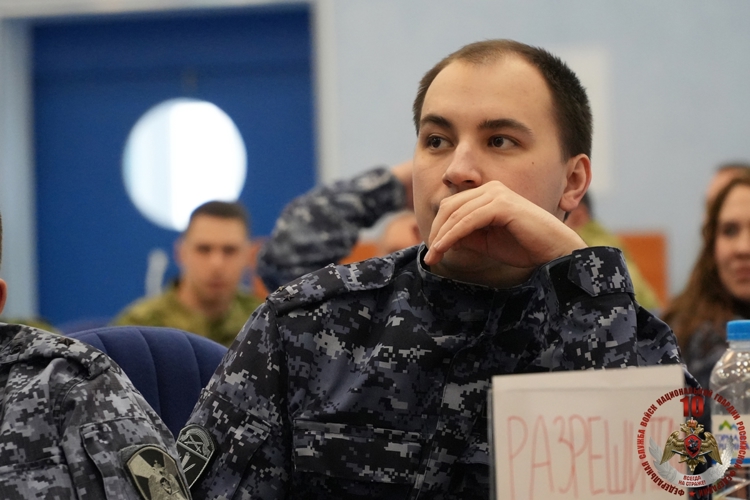 В Архангельске прошёл тематический квиз в честь юбилея Росгвардии