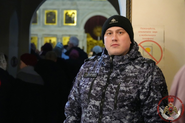 Росгвардейцы Поморья приняли участие в охране общественного порядка на празднике Пасхи