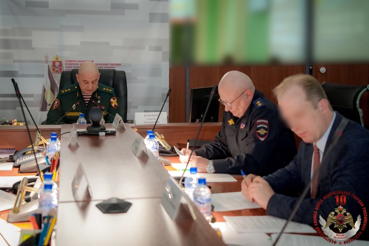 В Санкт-Петербурге состоялось заседание оперативного штаба Северо-Западного округа Росгвардии