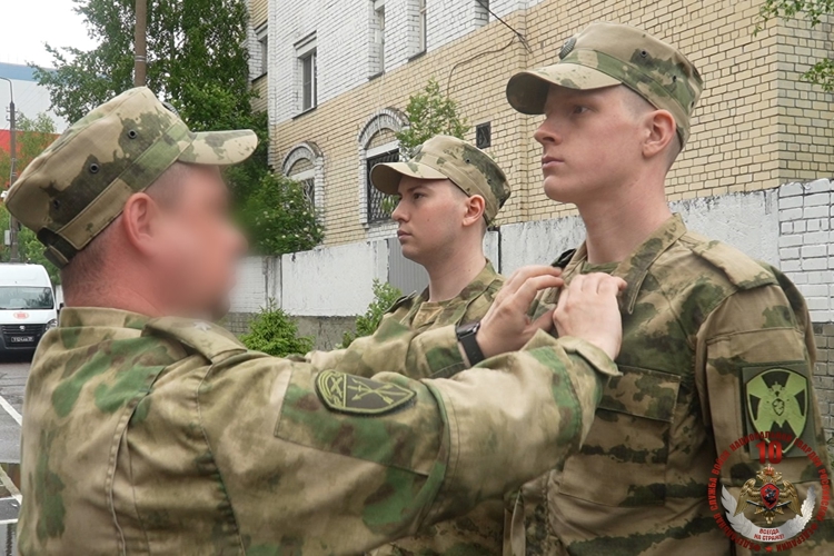 23 юноши из Архангельской области пополнят ряды элитной воинской части Росгвардии