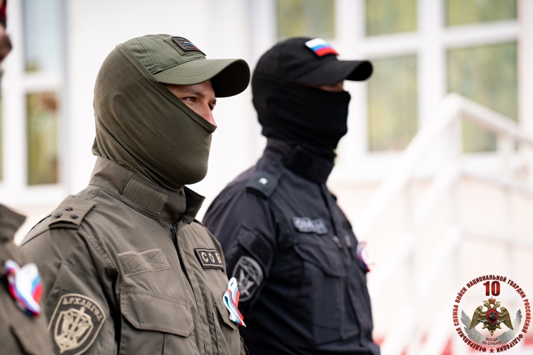 В Архангельске представители Росгвардии приняли участие в мероприятиях, посвящённых Дню России
