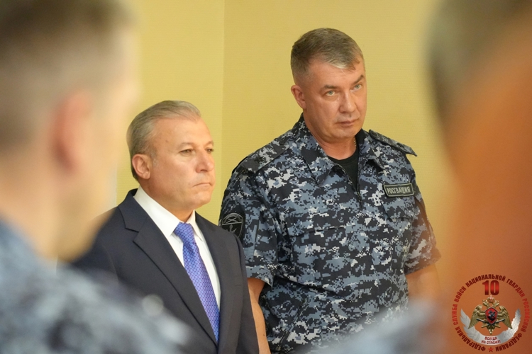 В Управлении Росгвардии по Архангельской области состоялось торжественное освящение иконы