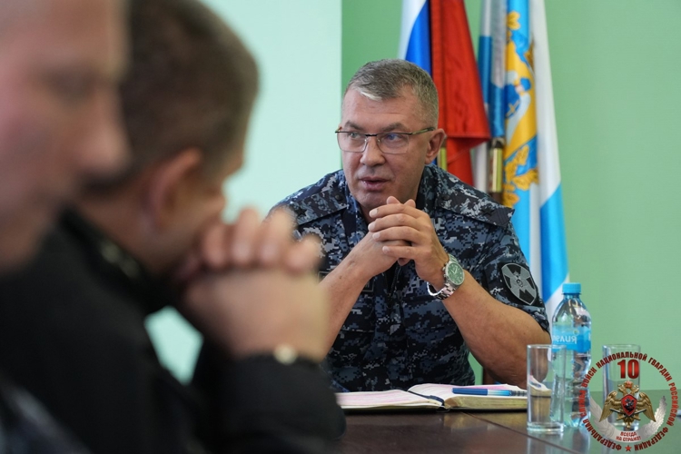В Управлении Росгвардии по Архангельской области обсудили подготовку ко Дню знаний и Единому дню голосования