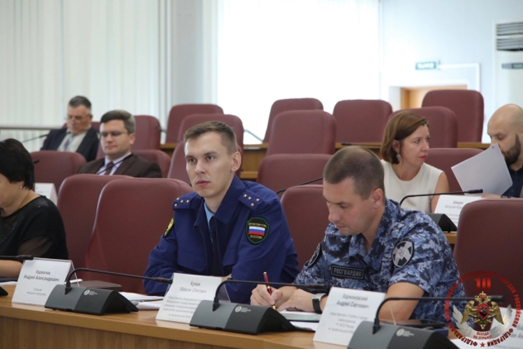 Представитель Росгвардии принял участие в заседании антитеррористической комиссии в Северодвинске