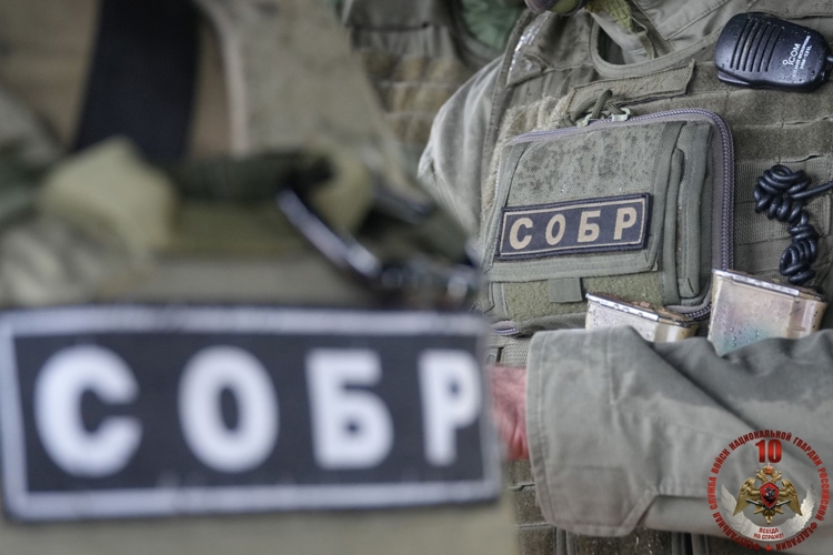 В Архангельске при участии СОБР Росгвардии задержан подозреваемый сбытчик наркотиков