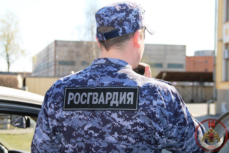 В Архангельске патруль Росгвардии задержал подозреваемого в хищении товаров из сетевого магазина