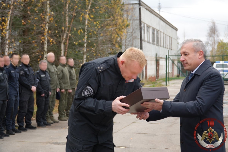 В Архангельске отметили 10-летие со дня образования регионального управления Росгвардии